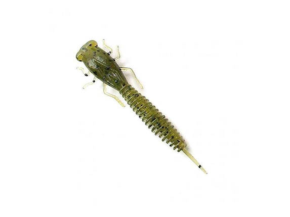 Силіконова приманка риболовна X-Larva 3 (75 мм) 001 (6шт/уп) 00130XL ТМ FANATIK FG, фото 1