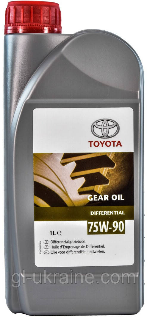 Трансмісійна олива Toyota "Differential Gear Oil GL-5 75W-90", 1л (0888581592)