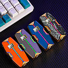 Запальничка USB 2 дуги + сенсор у подарунковому пакованні US-775, фото 2