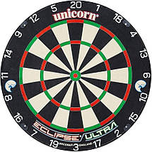 Мішень дартс професійна із сизалю Unicorn Ultra New, фото 3