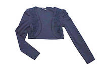 Болеро для дівчинки  Mevis(1075), 128, синій