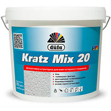 Акрилова фасадна штукатурка DUFA Kratz Mix 15 баранець 1,5 мм 25 кг