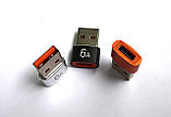 Перехідник OTG 6А USB-A(тато) Type-c(мама). Сірий, фото 3