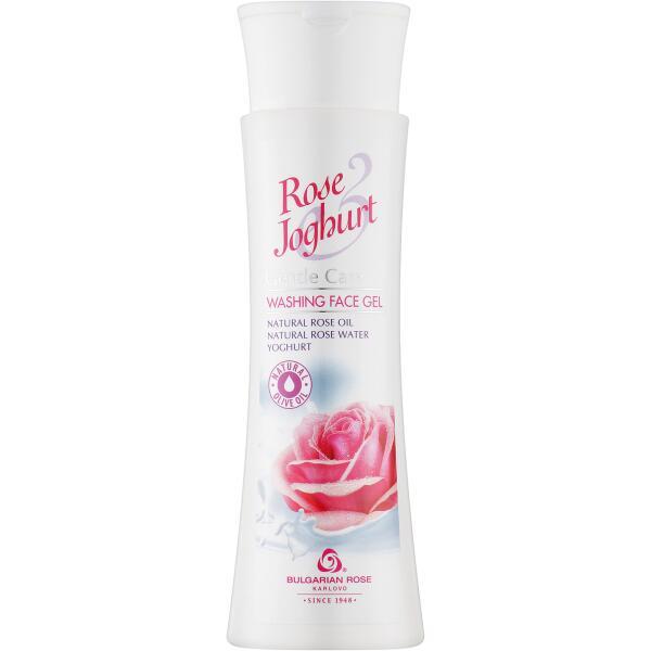 BULGARIAN ROSE ROSE JOGHURT WASHING FACE GEL Гель для вмивання обличчя