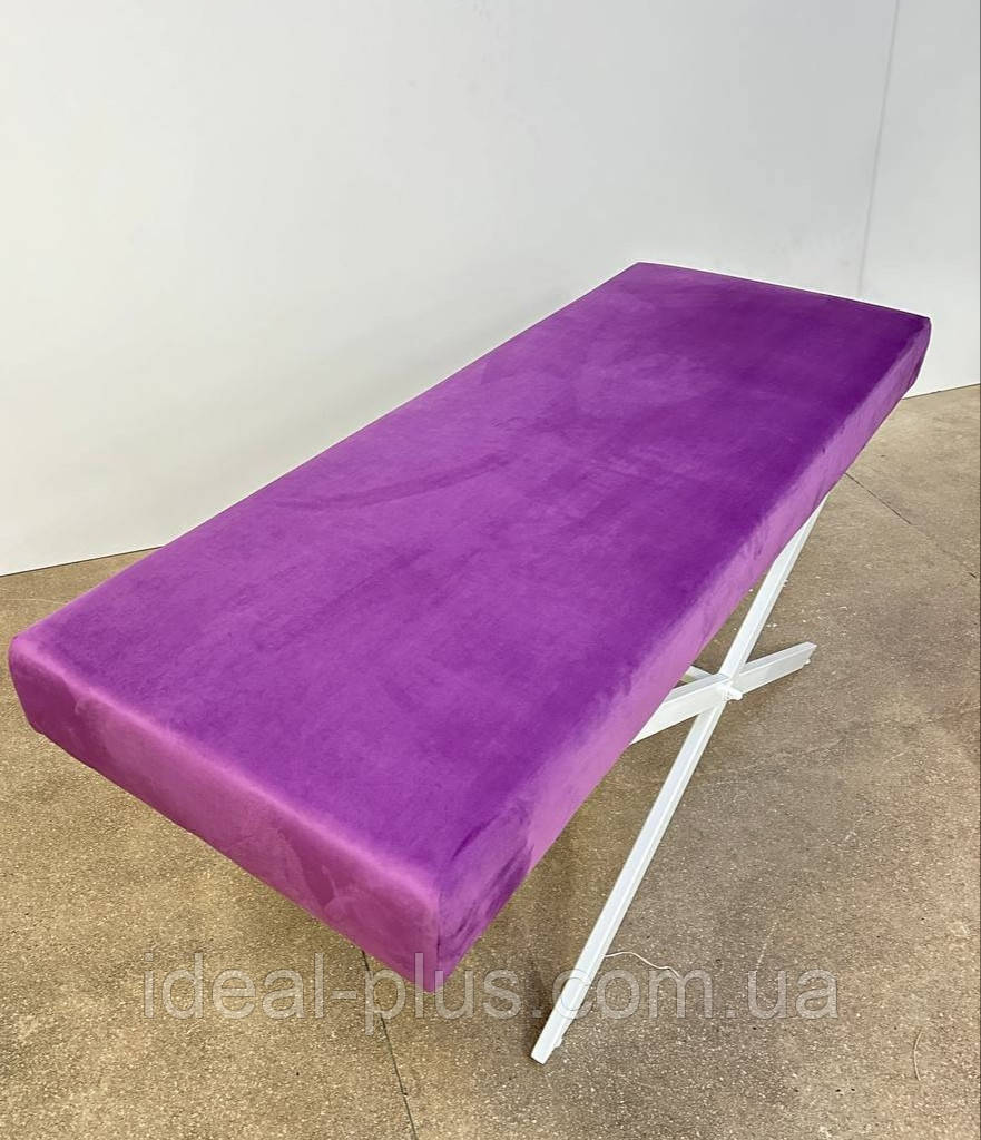 Стіл косметологічний - Анатомічна кушетка масажна посилена на металевих ніжках MR-КА01-04, фото 1