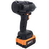 Гайковерт ударний акумуляторний Stromo AWA25 ( 600Hm ) (2 АКБ 20В 4Аг), фото 5