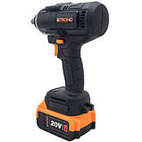 Гайковерт ударний акумуляторний Stromo AWA25 ( 600Hm ) (2 АКБ 20В 4Аг), фото 10