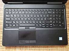 Б/в Ноутбук Dell Precision 7520 15.6" 1920x1080| i7-6820HQ| 32GB RAM| 256GB SSD+750GB HDD| Quadro M1200 4GB, фото 3