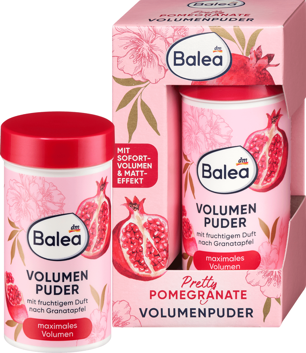 Пудра для об'єму волосся Balea (Pretty Pomegranate), 10г