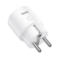 Смарт-розетка HOCO AC16 Veloz smart socket (EU/GER) White, фото 3