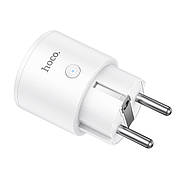 Смарт-розетка HOCO AC16 Veloz smart socket (EU/GER) White, фото 5