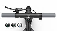 Електросамокат OKAI ES10-NEON Lite Black 9", 300(600)W, 7.8Ah, 30km, 25km\h, 20%, NFC, App,15kg, фото 9