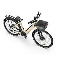 Електровелосипед OKAI EB10 Beige 28', 250(500)W, 14.4Ah, 100km, 25km\h, NFC, App, 30kg, фото 5