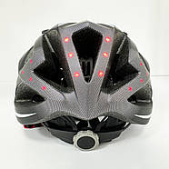 Захисний шолом Livall BH62 NEO (L) Black/White (55-61см), акустика, мікрофон, сигнали поворотів та стопів,, фото 8