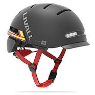 Захисний шолом Livall BH51M NSO (M) Black (54-58см), акустика JBL, мікрофон, сигнали поворотів та стопів,, фото 4