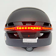 Захисний шолом Livall BH51M NSO (M) Black (54-58см), акустика JBL, мікрофон, сигнали поворотів та стопів,, фото 9