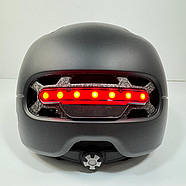 Захисний шолом Livall C21 (L) Midnight Black (57-61см), сигнал стопів, фото 8