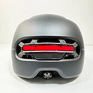 Захисний шолом Livall C20 (L) Midnight Black (57-61см), сигнал стопів, фото 4