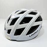 Захисний шолом Livall BH60SE NEO (L) White (55-61см), акустика, мікрофон, сигнали поворотів та стопів,, фото 5