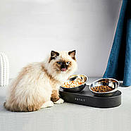 Годівниця PETKIT Fresh Nano Metal 15° Adjustable Cat Feeding Bowl (P5201), фото 8