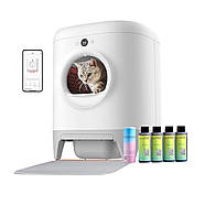 Смарт автоматичний лоток PETKIT Pura X Self-Cleaning Cat Litter Box (P9901), фото 6
