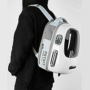 Рюкзак-переноска PETKIT Breezy2 Smart Cat Carrier white (P7704-W), фото 5