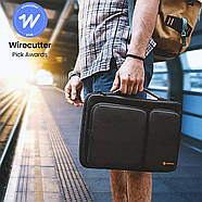 Сумка для ноутбука Tomtoc Defender-A42 Laptop Briefcase Black 13.5 Inch (A42D3D1), фото 4