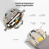 Рюкзак Tomtoc Slash-T63 Laptop Backpack Moon Grey 13.5 Inch/12L (T63M1G1), фото 6