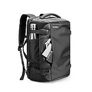 Рюкзак Tomtoc Navigator-T66 Travel Laptop Backpack Black 17 Inch/38L (T66M1D1), фото 9