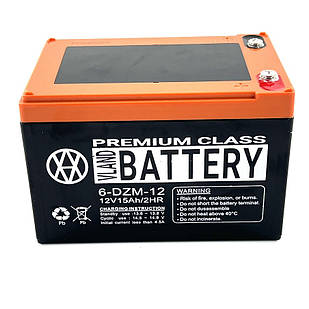 Акумулятор тяговий 6DZM14 12 V 14 Ah дитячих електроквадроциклів