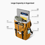 Рюкзак Tomtoc VintPack-TA1 22L Laptop Backpack Yellow 15.6 Inch/22L (TA1M1Y1), фото 7