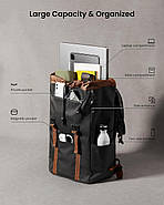 Рюкзак Tomtoc VintPack-TA1 17L Laptop Backpack Black 16 inch/17L (TA1S1D1), фото 8