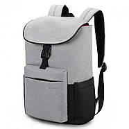 Рюкзак Tigernu T-B3596 15.6" Light grey, фото 3