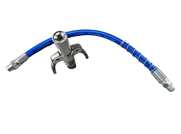 Головка шприца мастила під М6/М8/М10/М12/М14 + шланг із пружиною 30 см, фото 1