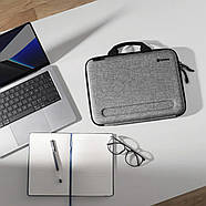 Сумка Tomtoc FancyCase-A25 Laptop Shoulder Bag Gray 16 Inch (A25F2G2), фото 8