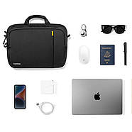 Сумка Tomtoc Defender-A30 Laptop Shoulder Bag Black 15-16 Inch (A30F2D1), фото 7