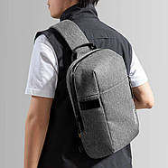 Сумка Tomtoc Navigator-T24 Sling Bag Gray 14 Inch/7L (T24M1G3), фото 3