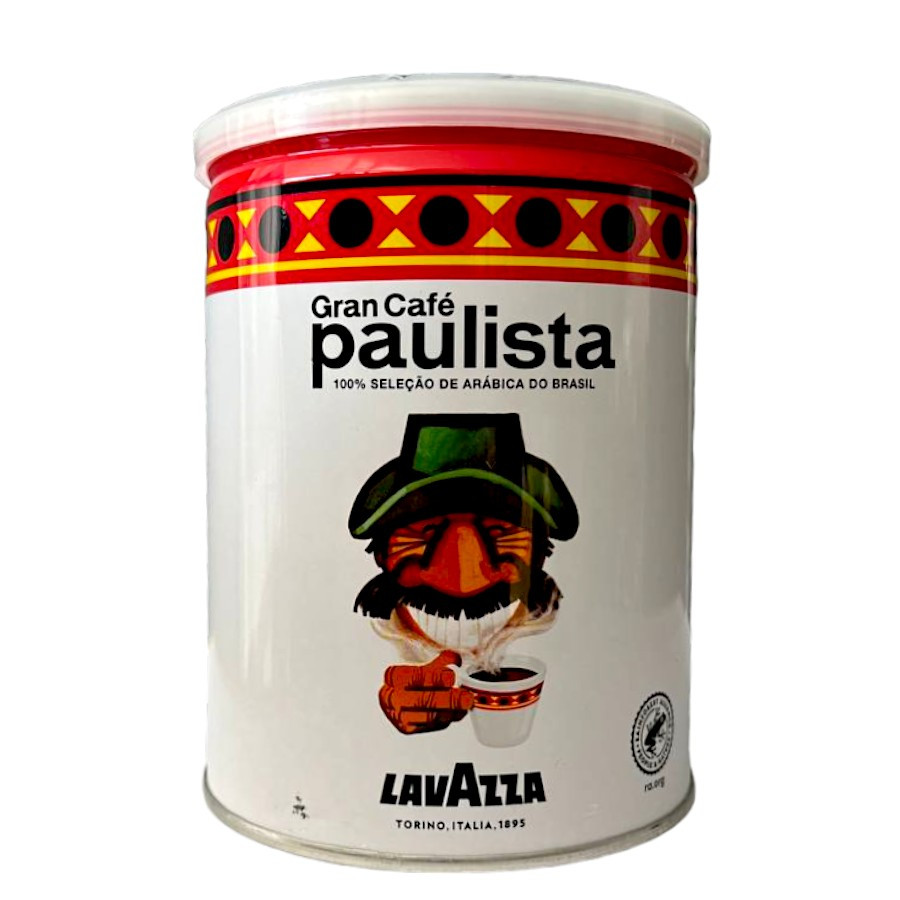 Мелена кава Lavazza Paulista з бразильської арабіки 250 грам ж/б, фото 1