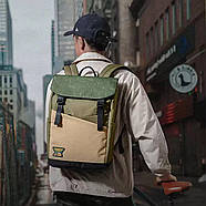 Рюкзак Tomtoc Slash-T64 Flip Laptop Backpack Green 15.6 Inch/18L (T64M1T1GC), фото 6