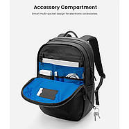 Рюкзак Tomtoc UrbanEX-T65M1 Laptop Backpack Black 17.3 Inch/30L (T65M1D1), фото 3
