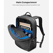 Рюкзак Tomtoc UrbanEX-T65M1 Laptop Backpack Black 17.3 Inch/30L (T65M1D1), фото 5