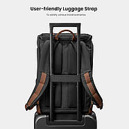 Рюкзак Tomtoc VintPack-TA1 22L Laptop Backpack Black 15.6 Inch/22L (TA1M1D1), фото 6