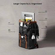 Рюкзак Tomtoc VintPack-TA1 22L Laptop Backpack Black 15.6 Inch/22L (TA1M1D1), фото 7