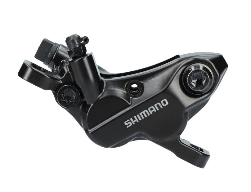 Каліпер гідравл диск гальм Shimano BR-MT520, монтаж РМ160мм, колодка В03S полімер, фото 1