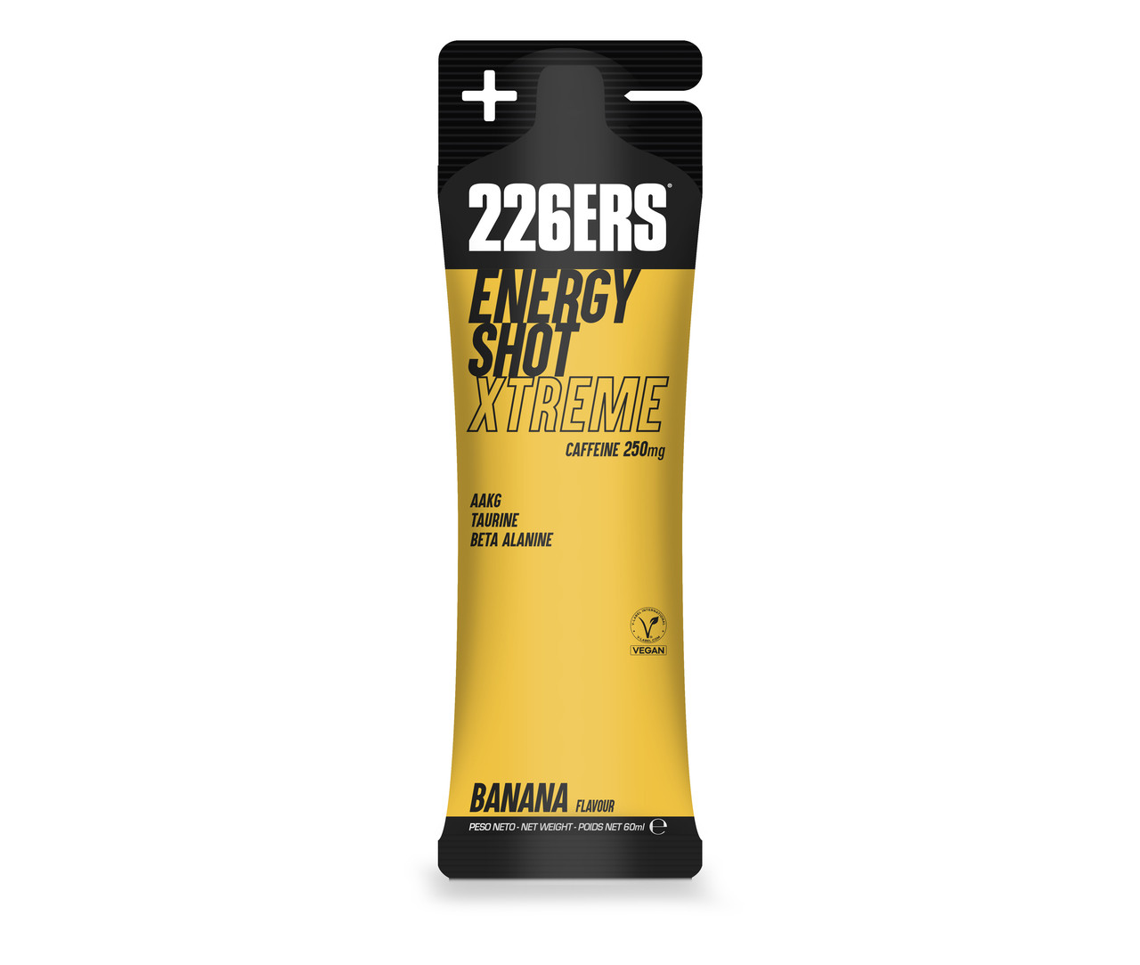 Енергетик 226ERS ENERGY SHOT [250 мг кофеїну] банан, стік 60 мл
