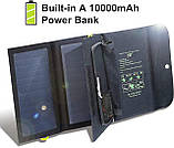 Сонячна панель Allpowers 21Вт (IP65) з Power Bank на 10000mAh, фото 3