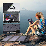 Сонячна панель Allpowers 21Вт (IP65) з Power Bank на 10000mAh, фото 5