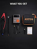 Пусковий пристрій AstroAI 1750А Jump Starter (12000 mAh) з повітряним компресором, фото 8