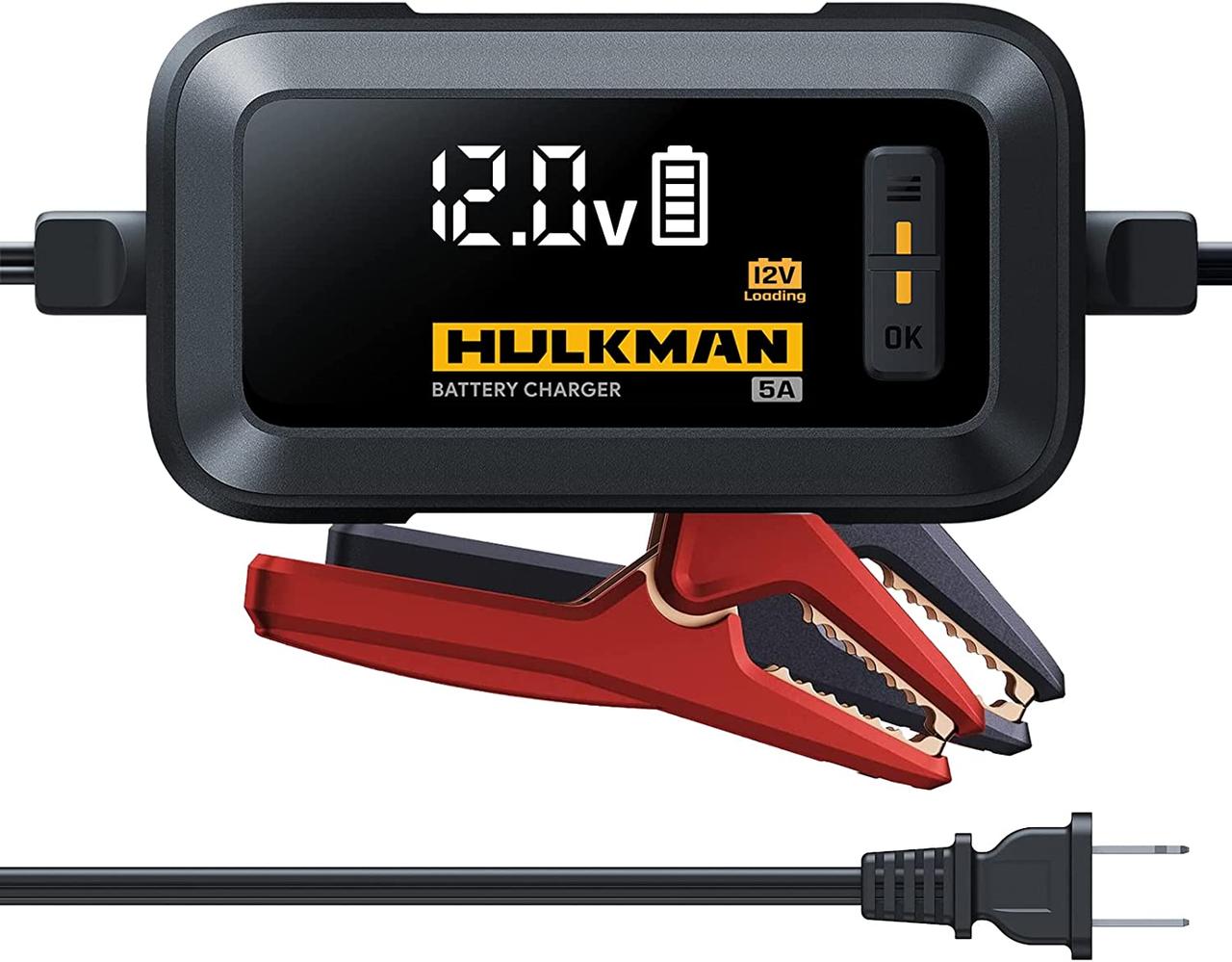 Зарядний пристрій HULKMAN Sigma 5А, Чорний