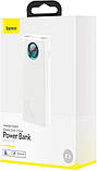 УМБ Baseus 65Вт 30 000 mAh Amblight Digital Display Quick Charge 65Вт,  Білий, фото 11